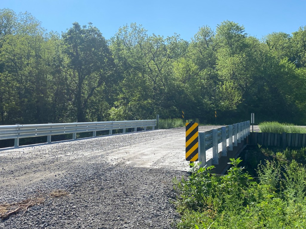 Bridge repaired in East District Andrew County