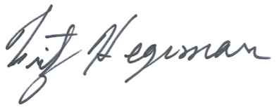 Fritz Hegeman signature
