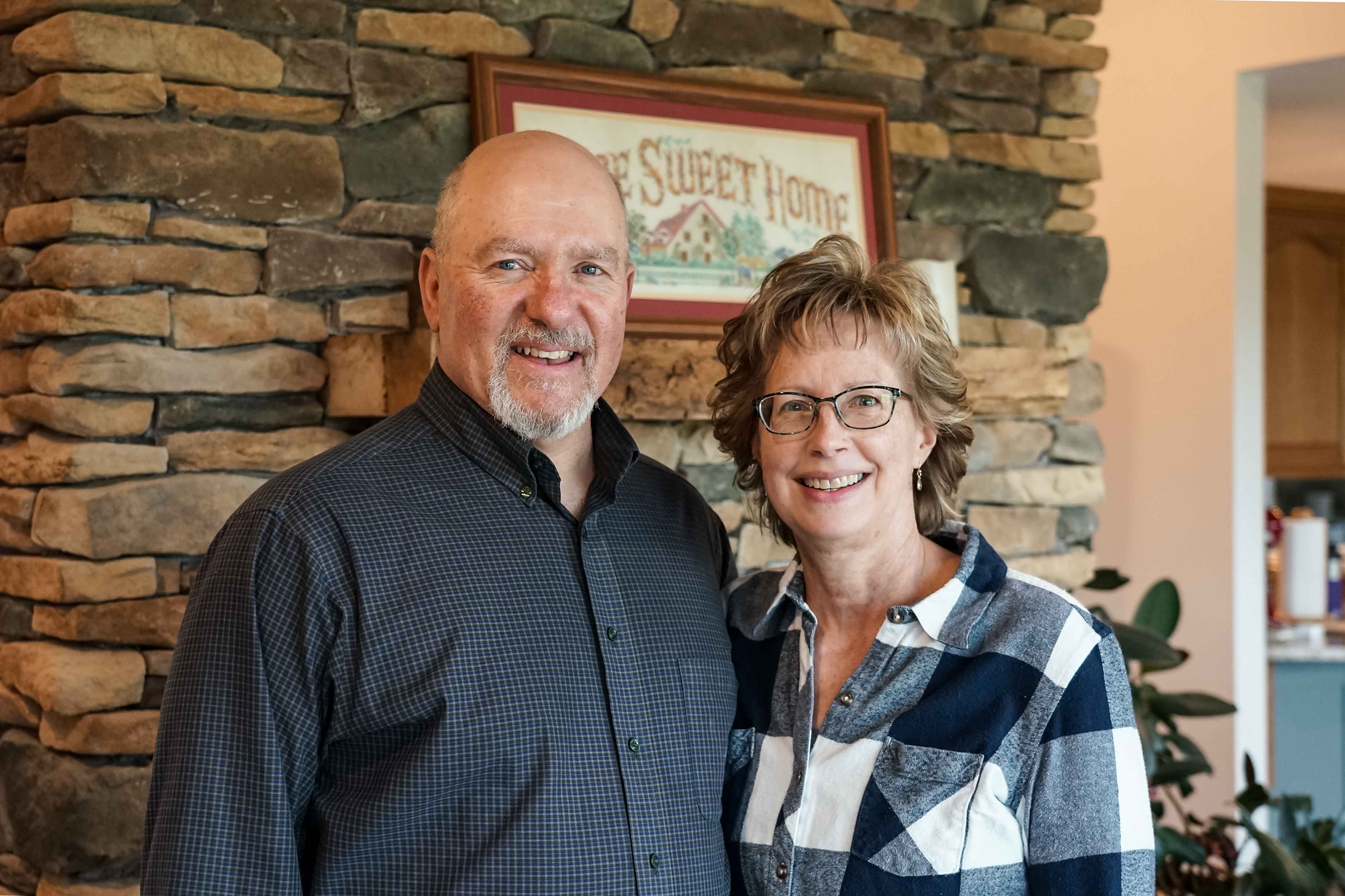 Fritz Hegeman, and wife, Jennifer Hegeman